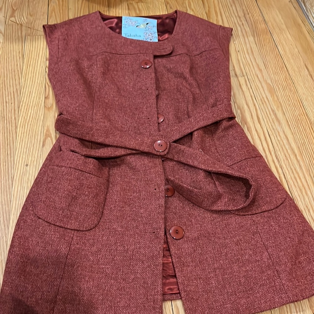Tabitha sleeveless button dress